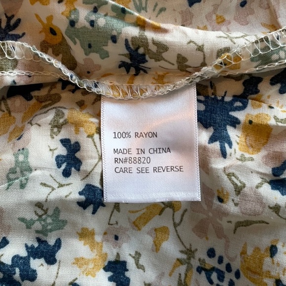 NWOT Cynthia Rowley Flower Tiered Dress in Size S - Picture 16 of 16